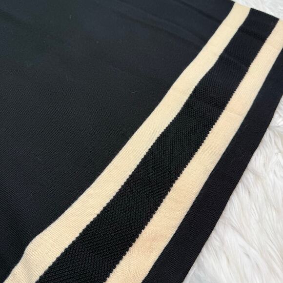 Lilly Pulitzer Connie Merino Wool Sweater Dress Black Size M Long Sleeve Classic - Picture 7 of 16